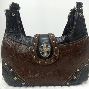 MC Marc Chantal Western Style Leather Purse